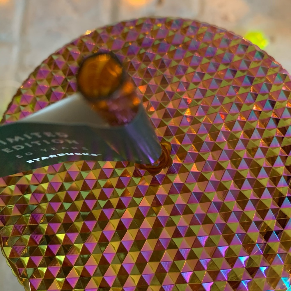 Starbucks Venti Studded 50th Annivesary Cup